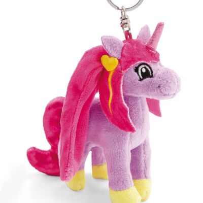Porte-clés Lissy PONY licorne Mandy 10cm violet-rose