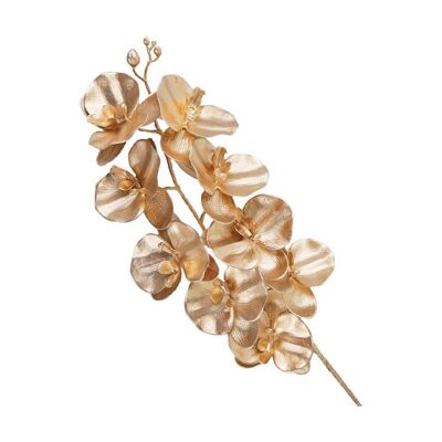 Decorative flower golden butterfly orchid h90cm