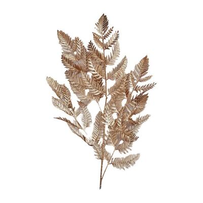 Decorative flower golden fern h90cm