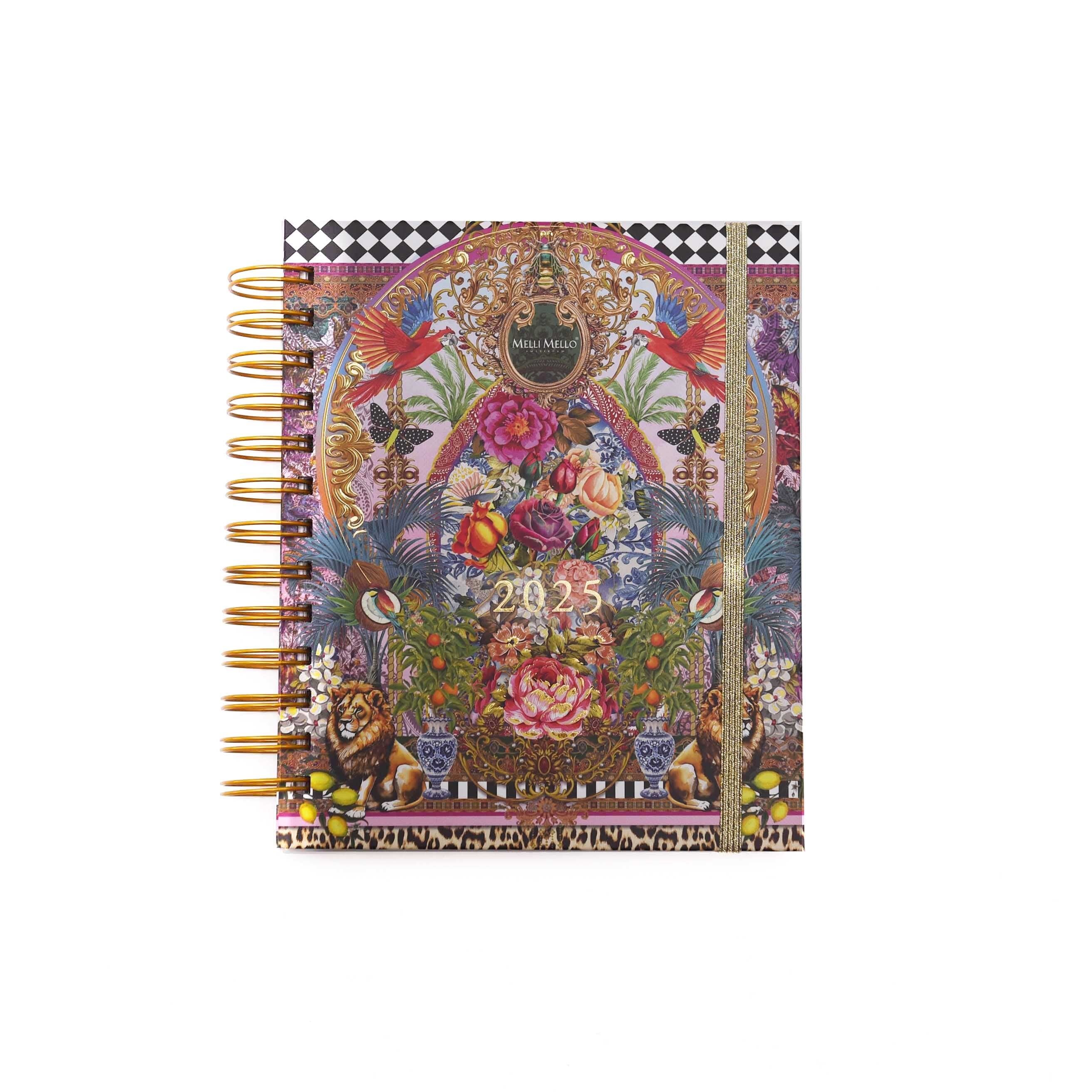 Melli Mello Mystic Fantasy Agenda da scrivania 2025 Edizione Limitata