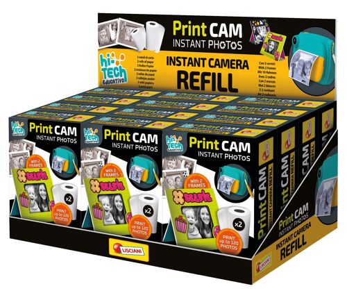 HI TECH PRINT CAM RECHARGE display 12 pcs