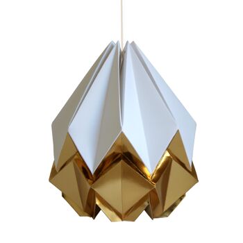 Suspension Origami Bicolore - M - Gold 3