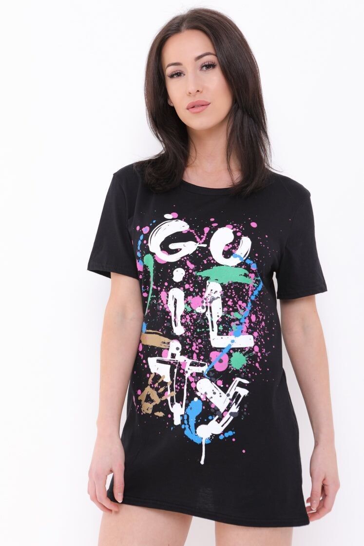 Maglietta "Schizzi di vernice colpevoli"