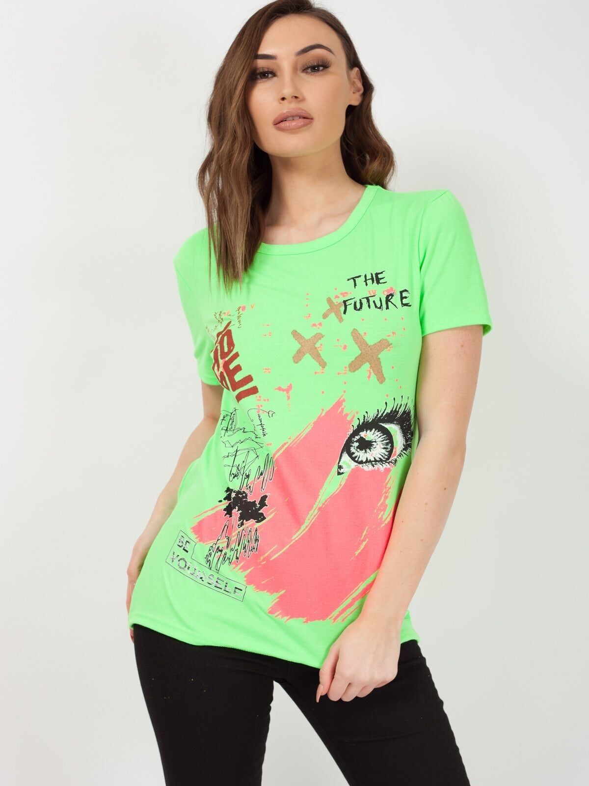 T-shirt stampata Hope The Future