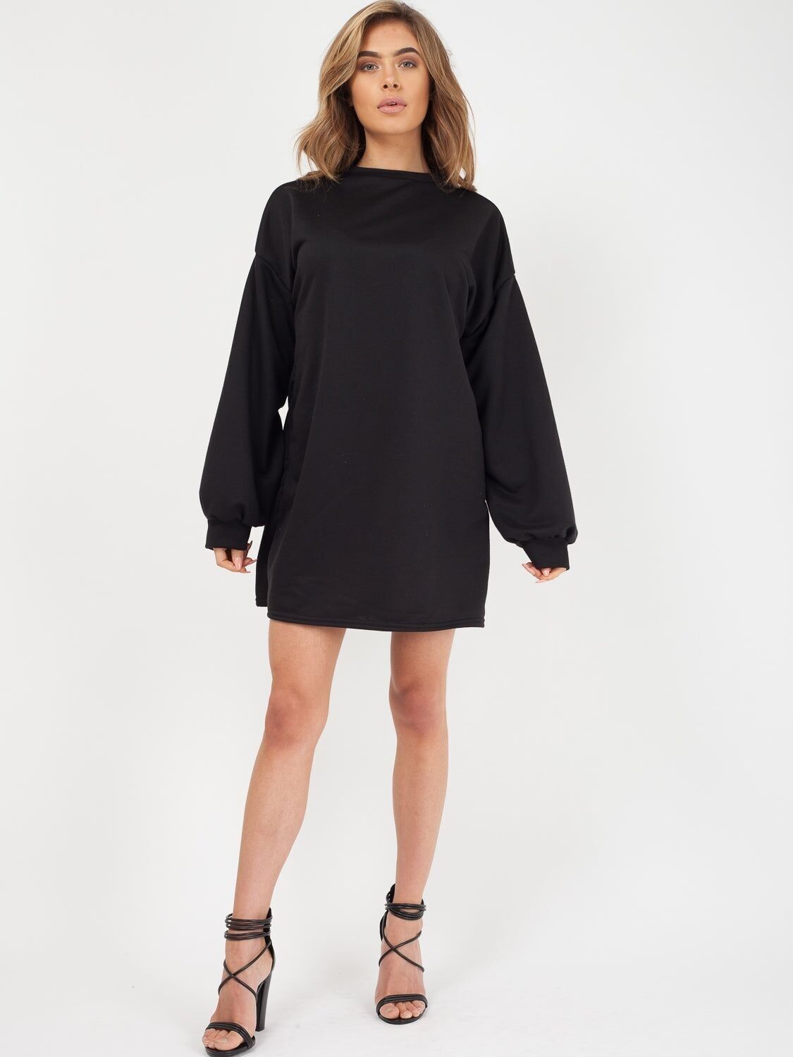 Abito maglione semplice oversize