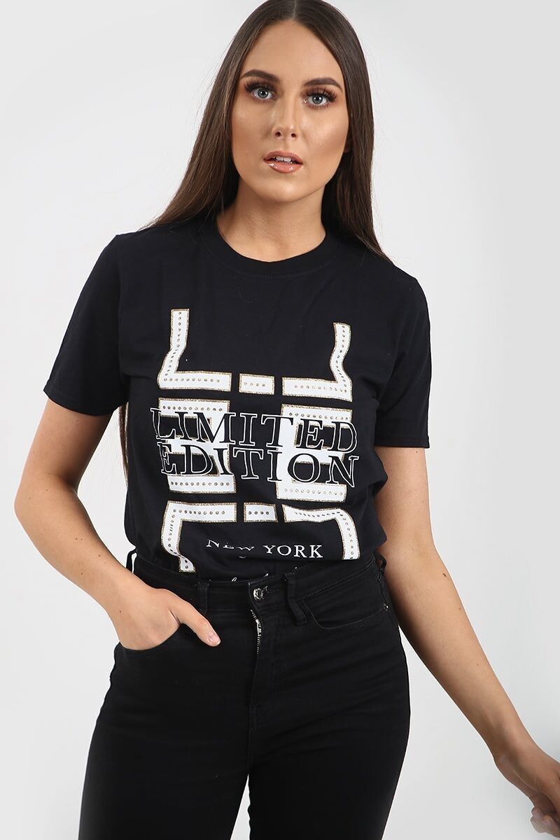 T-shirt stampata grafica in edizione limitata