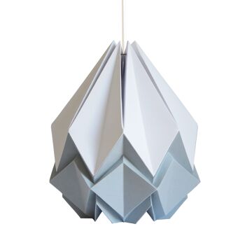 Suspension Origami Bicolore - M - Silver 2