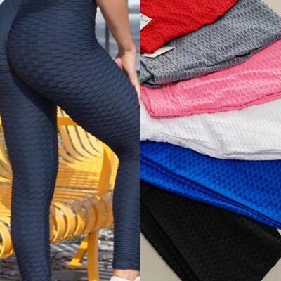 New Ruched Texture Detail Active-wear Legging Multi Pack