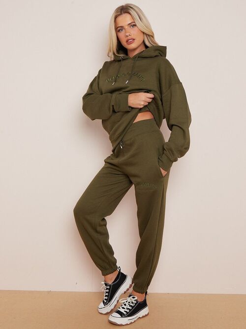 Embroidered Beyond Dreams Hooded Fleece Co-ord