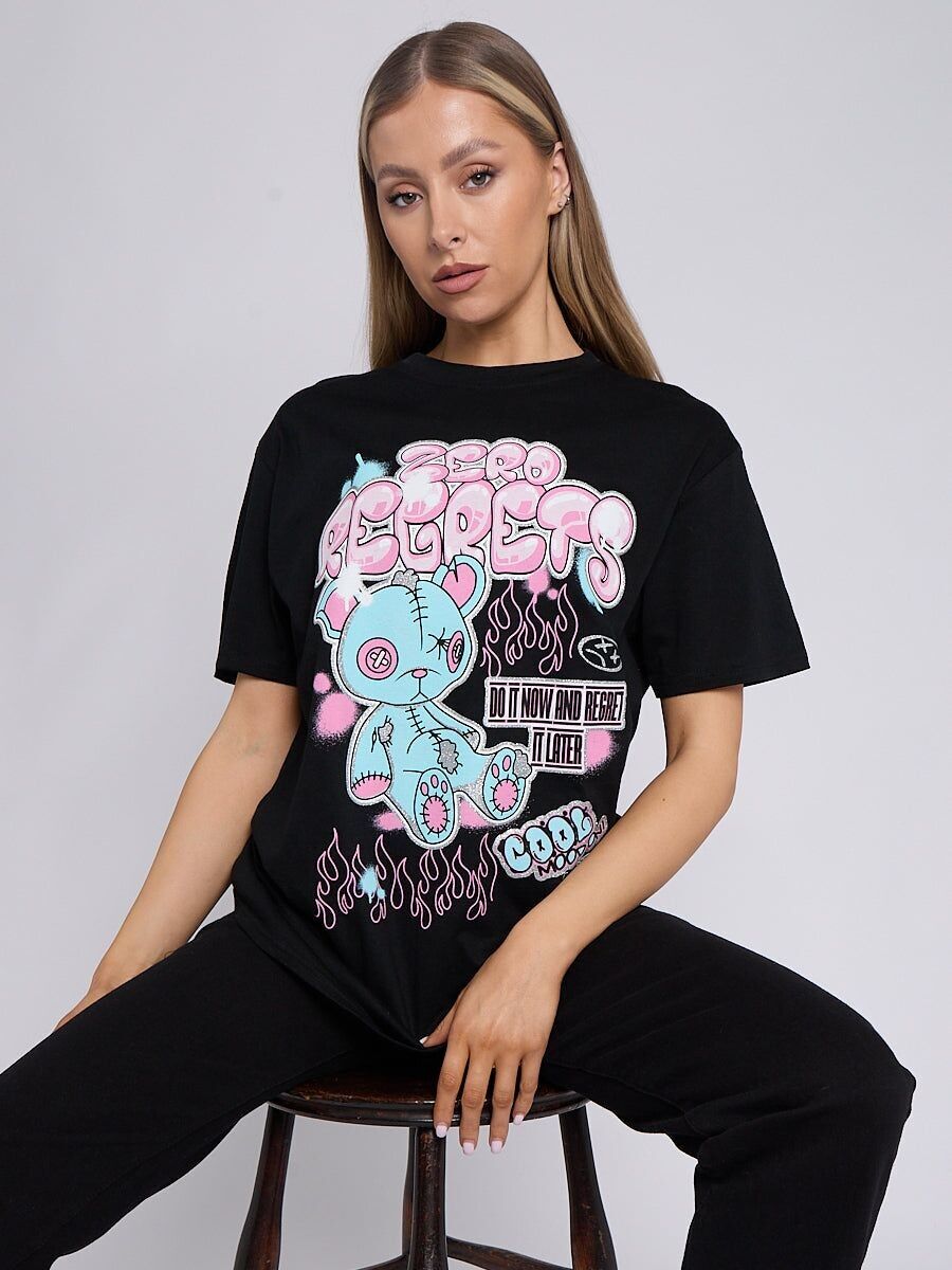 Maglietta grafica Zero Regrets