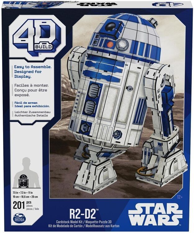 SPIN MASTER - Puzzle 4D R2D2 Star Wars