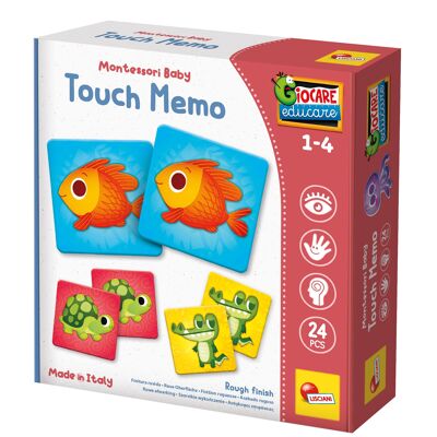PIEZAS SENSIBLES PARA BEBÉ MONTESSORI MEMO