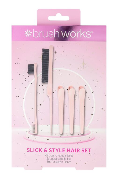 Brushworks Slick & Style Hair Set