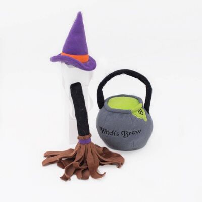 Kit costume di Halloween ZippyPaws - Strega
