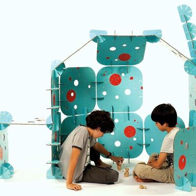 Juego de construcción - Habitadule Hide and Seek - AZUL