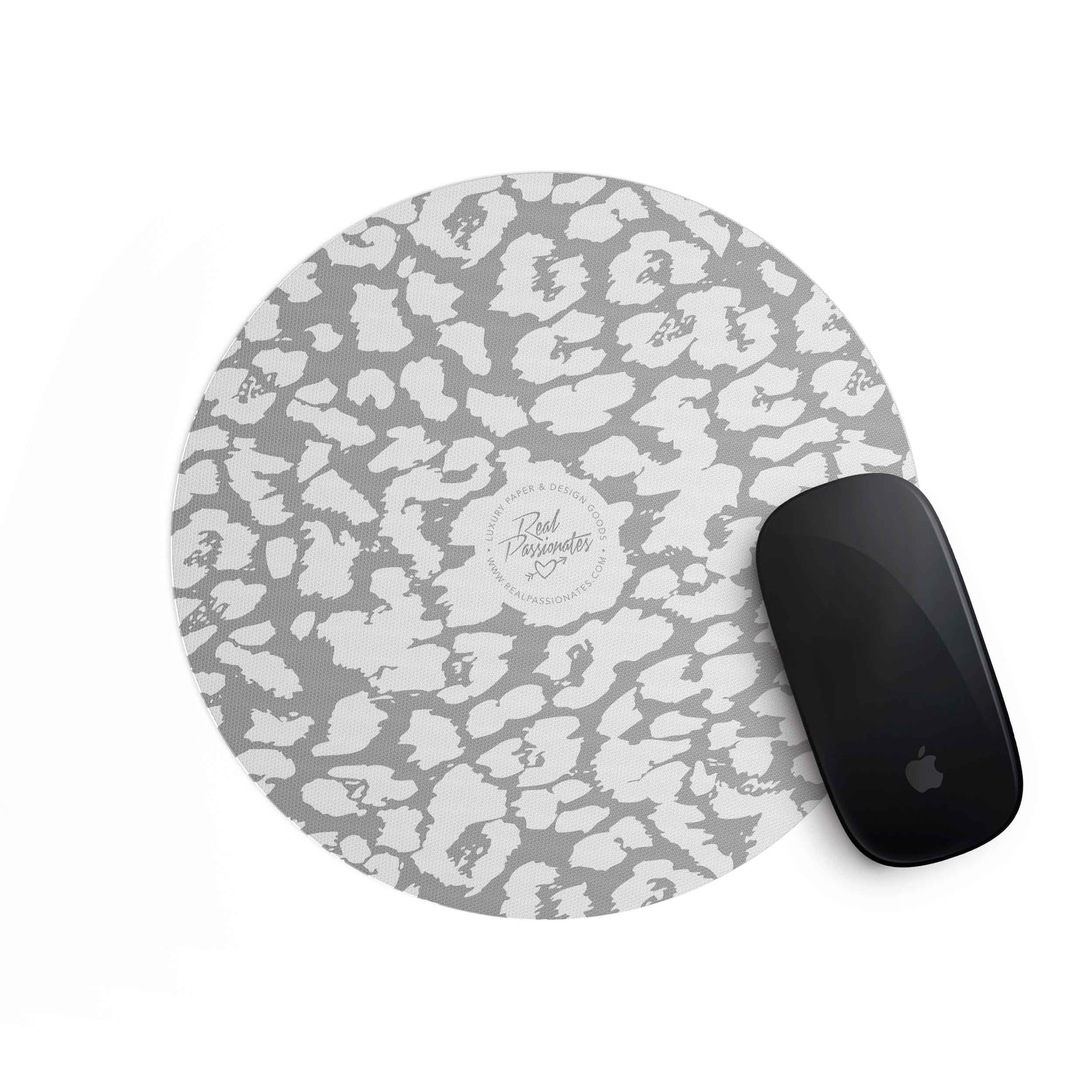 Alfombrilla de ratón, leopardo, beige