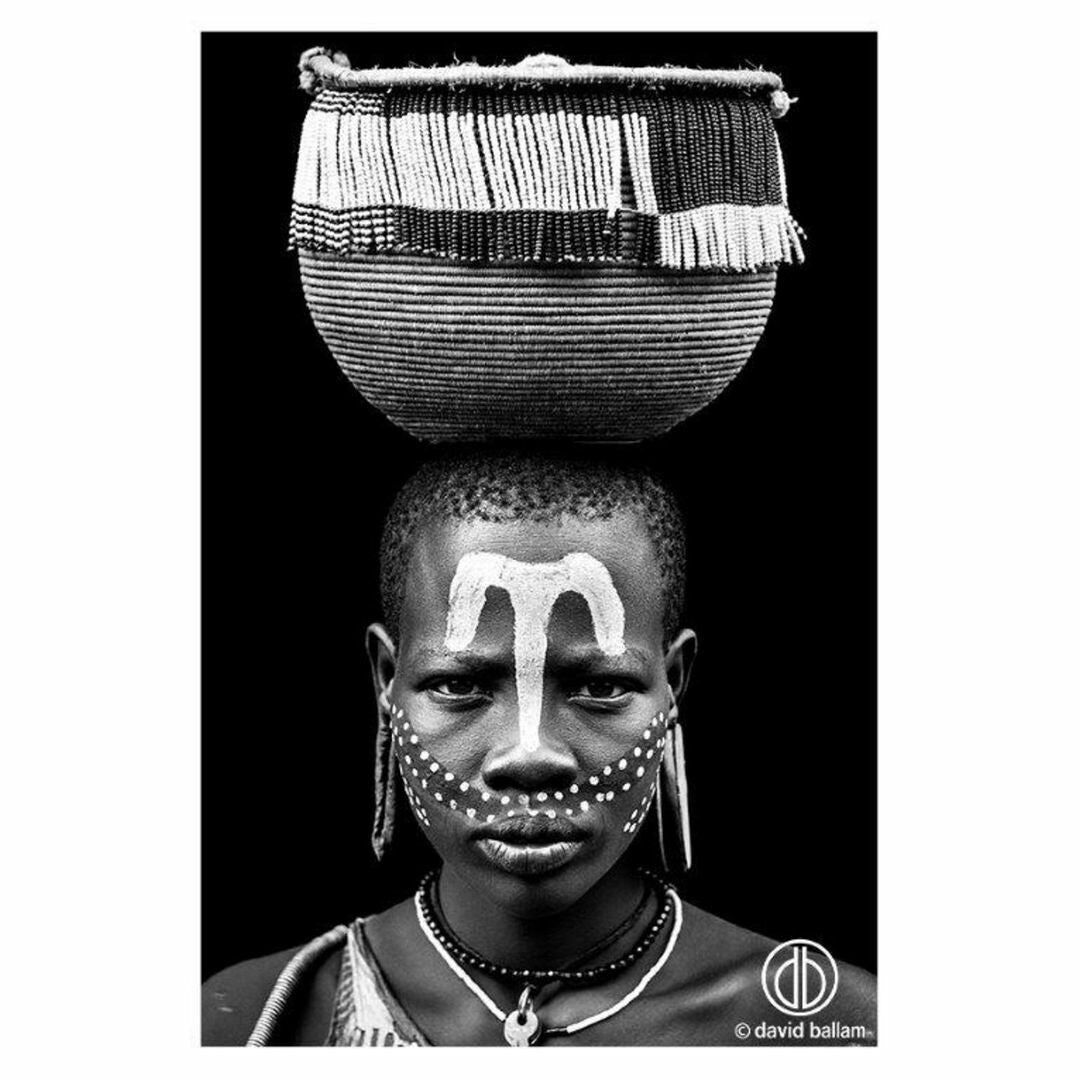 David Ballam - OMO 34 - Mursi Woman II, Omo Valley, Ethiopia