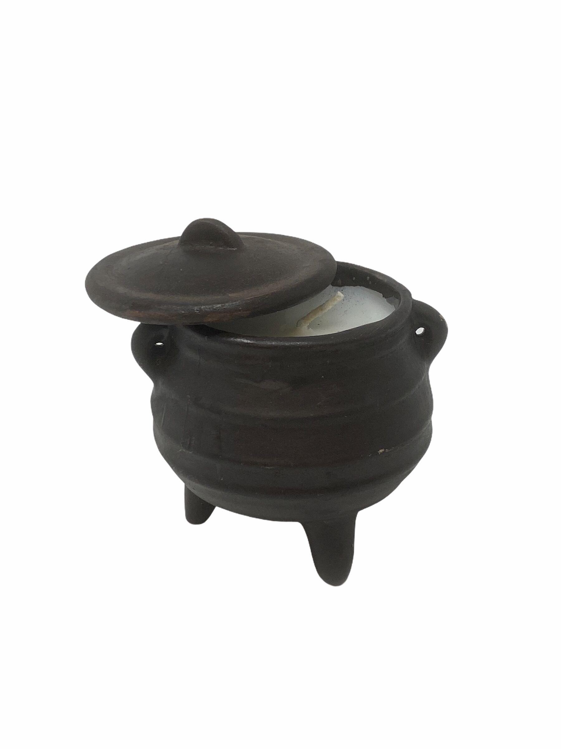 Bougie Potjie Pot - S 40 heures 9cmx9cm