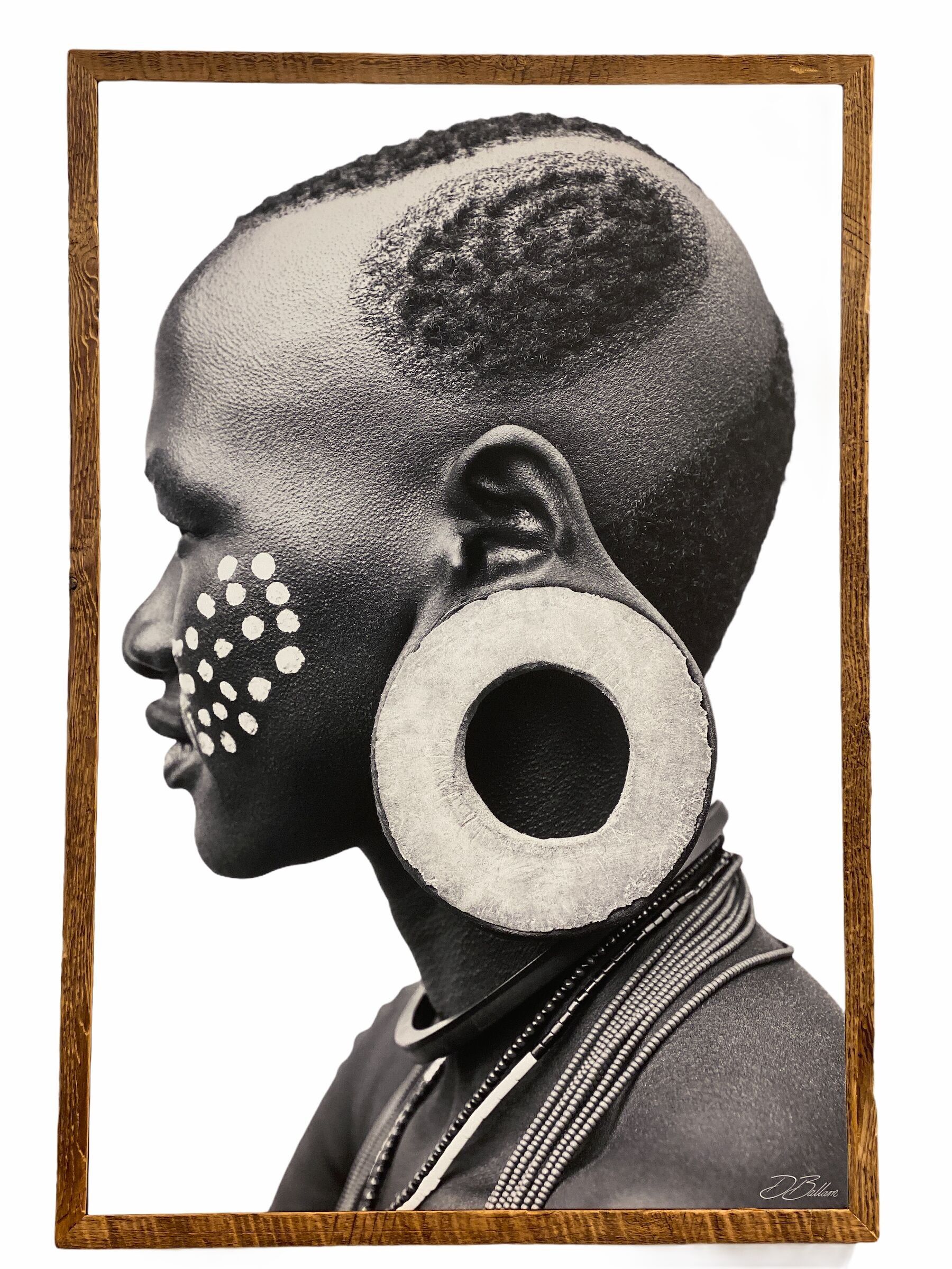 David Ballam - OMO 37 - Mursi Woman III, Omo Valley, Ethiopia