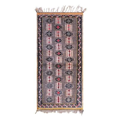 Tappeto berbero marocchino in pura lana 180 x 80 cm
