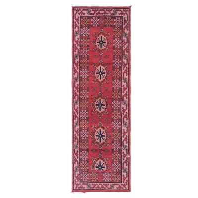 Alfombra bereber marroquí de pura lana 346 x 104 cm