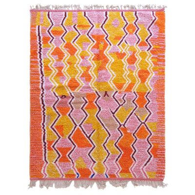 Tapis Berbere marocain pure laine 271 x 210 cm