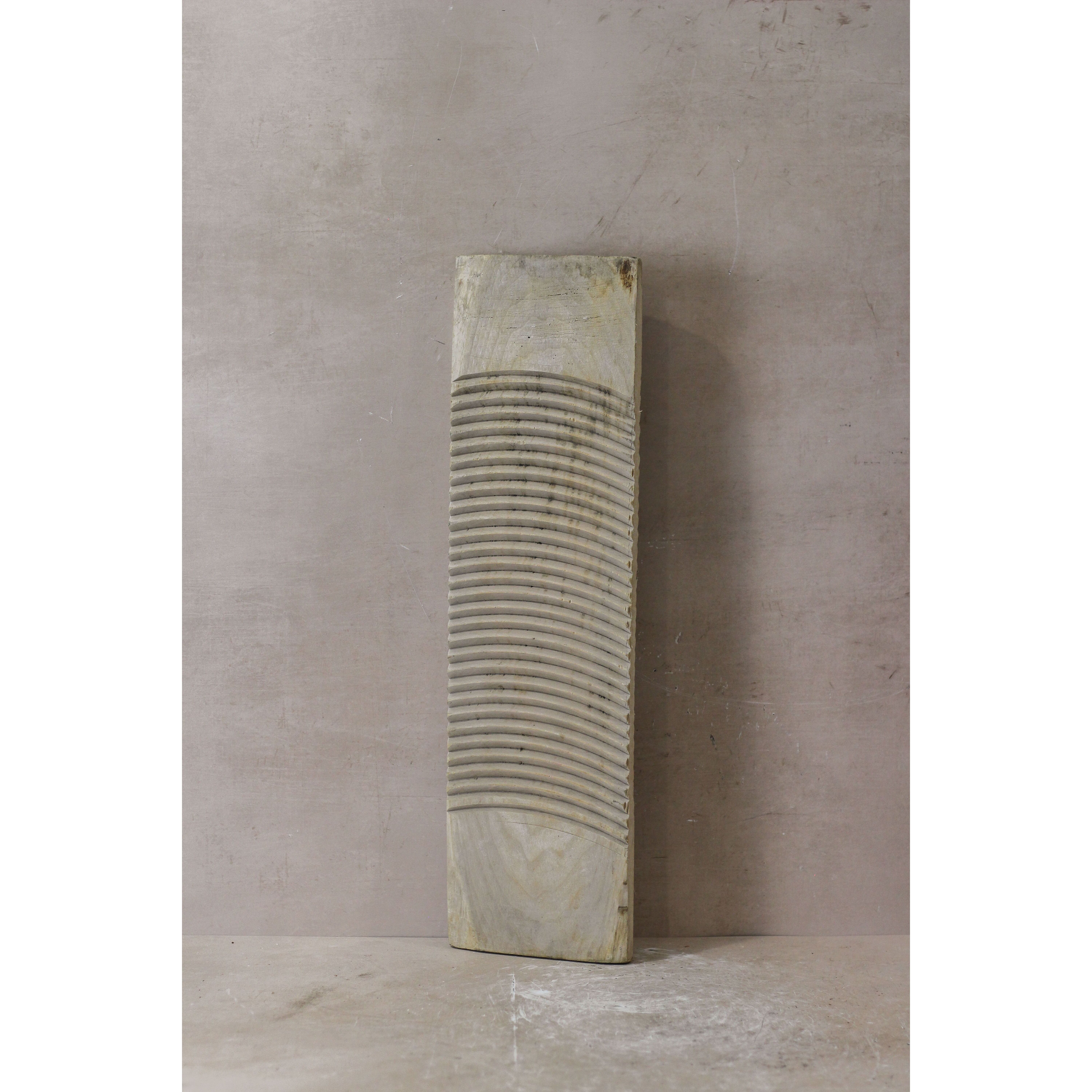 Planche à laver vintage en bois d'orme - n° 9