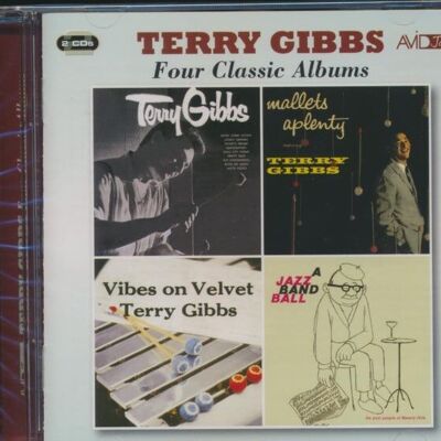 Terry Gibbs CD - Quattro album classici (Terry Gibbs / Mallets A Plenty / Vibes On Velvet / A Jazz Band Ball)