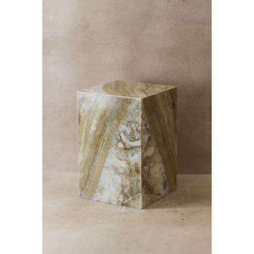 Onyx Side Table Pedestal - No 2