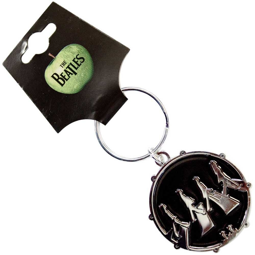 The Beatles Standard Keychains - Abbey Road Crossing Chrome