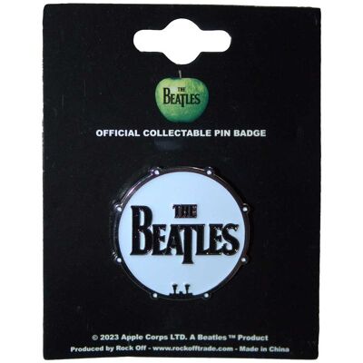 Spilla dei Beatles - Logo della batteria