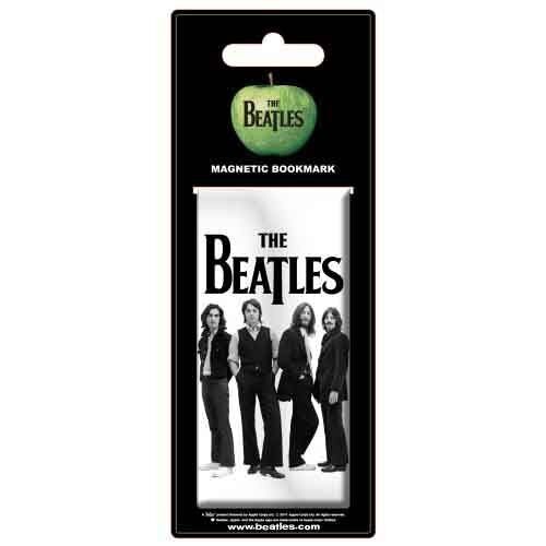 The Beatles Magnets - Magnetic Bookmarks - White Iconic Image Magnetic