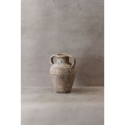 Vaso marrone rustico indonesiano 16