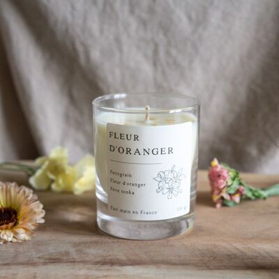 Petite - Orange blossom Scented candle essential collection