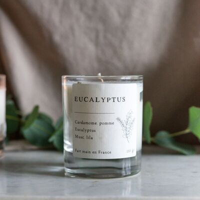 Bougie parfumée collection essentielle  - Eucalyptus