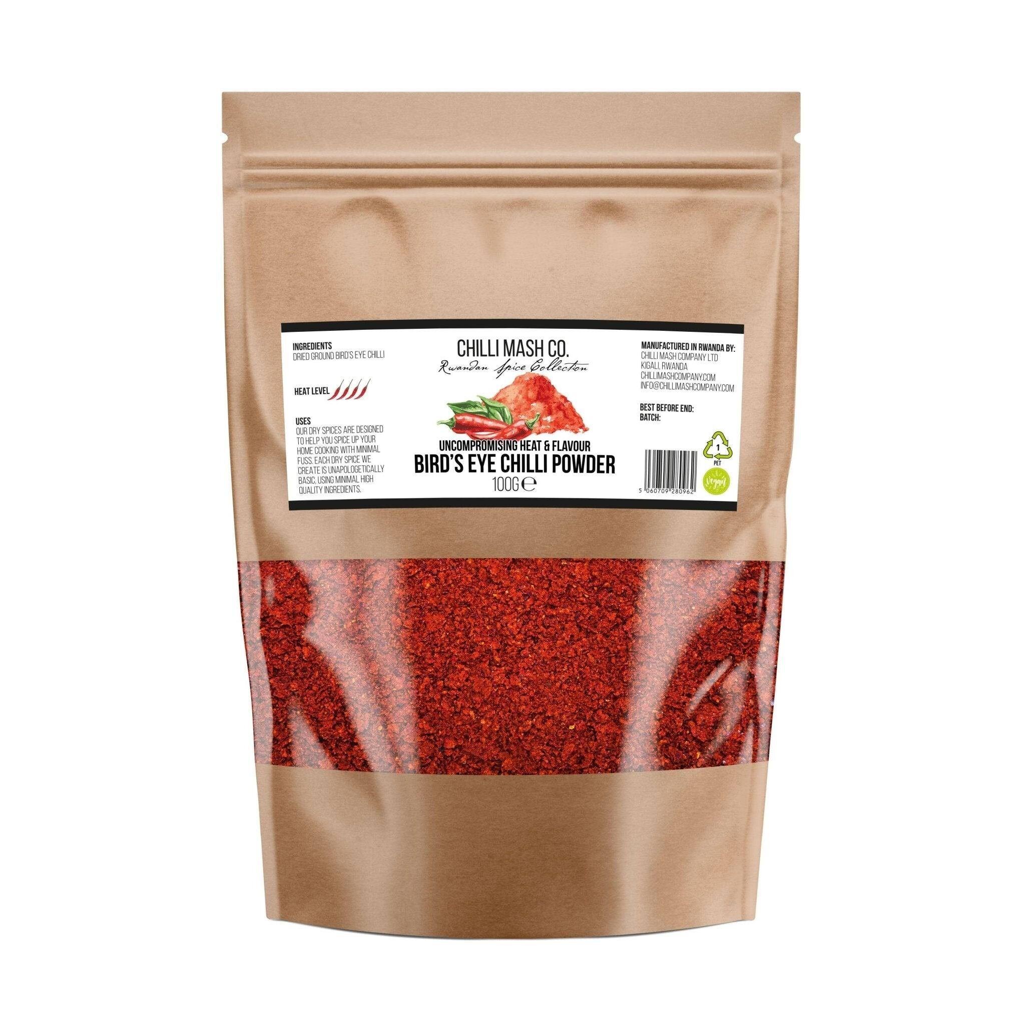Polvere di peperoncino Bird's Eye | 100g | Chilli Mash Company