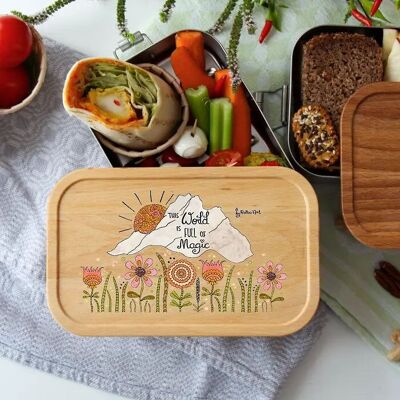 Caja de snacks "Mundo lleno de Magia"