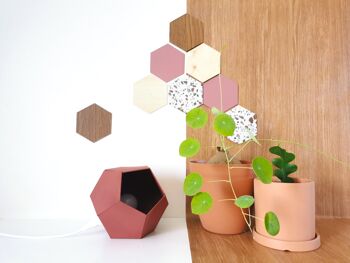 petite lampe EGG - terracotta 5