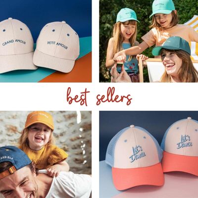 Pack Casquettes Famille | Best sellers