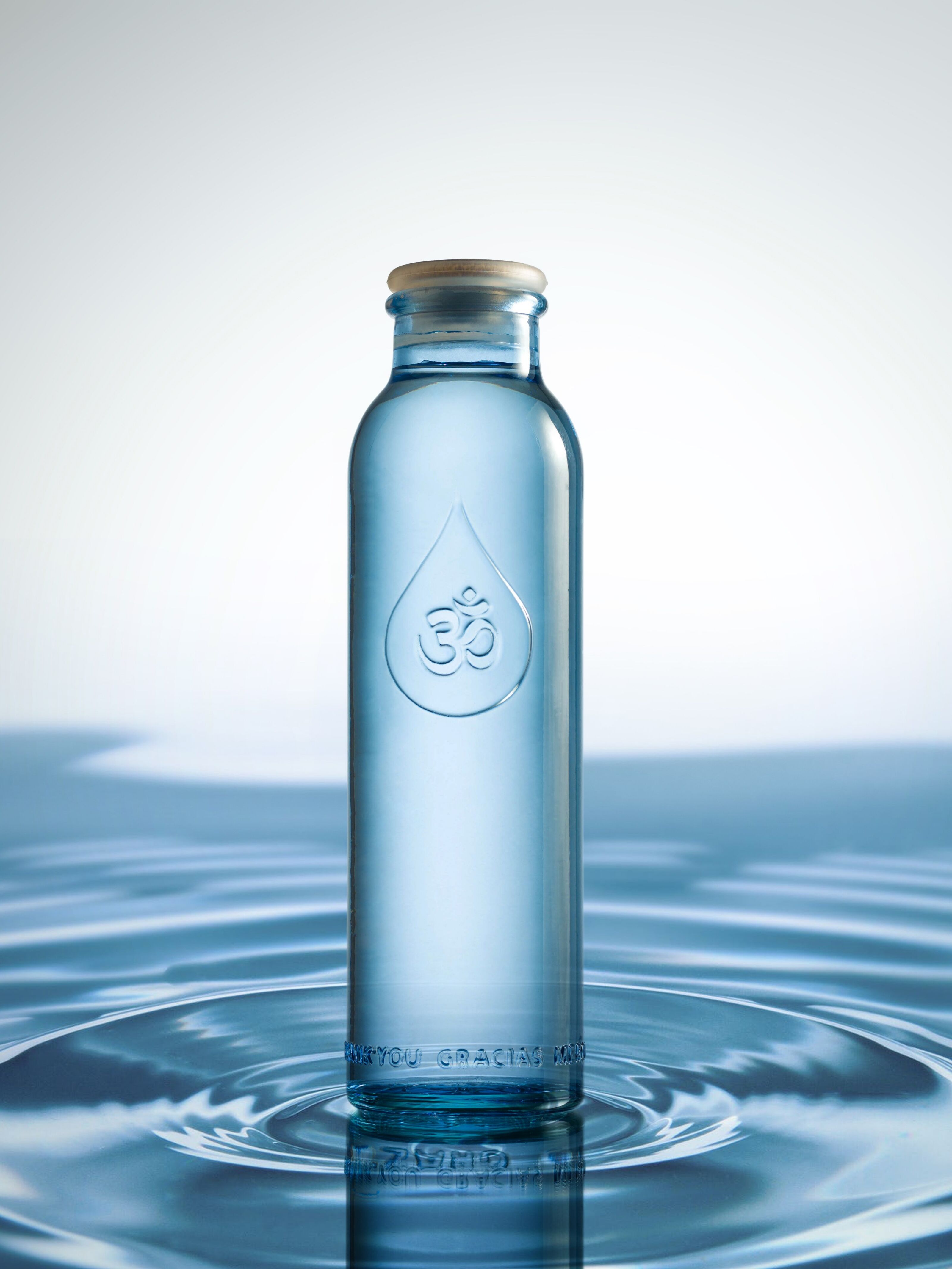 Glass water bottle Limonade 100cl
