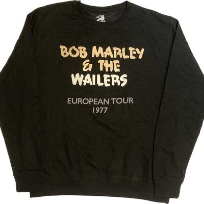 Sudadera Bob Marley - Gira europea de los Wailers '77