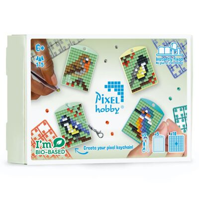 Scatola a tema Pixelhobby Medaglione sostenibile (5 medaglioni)