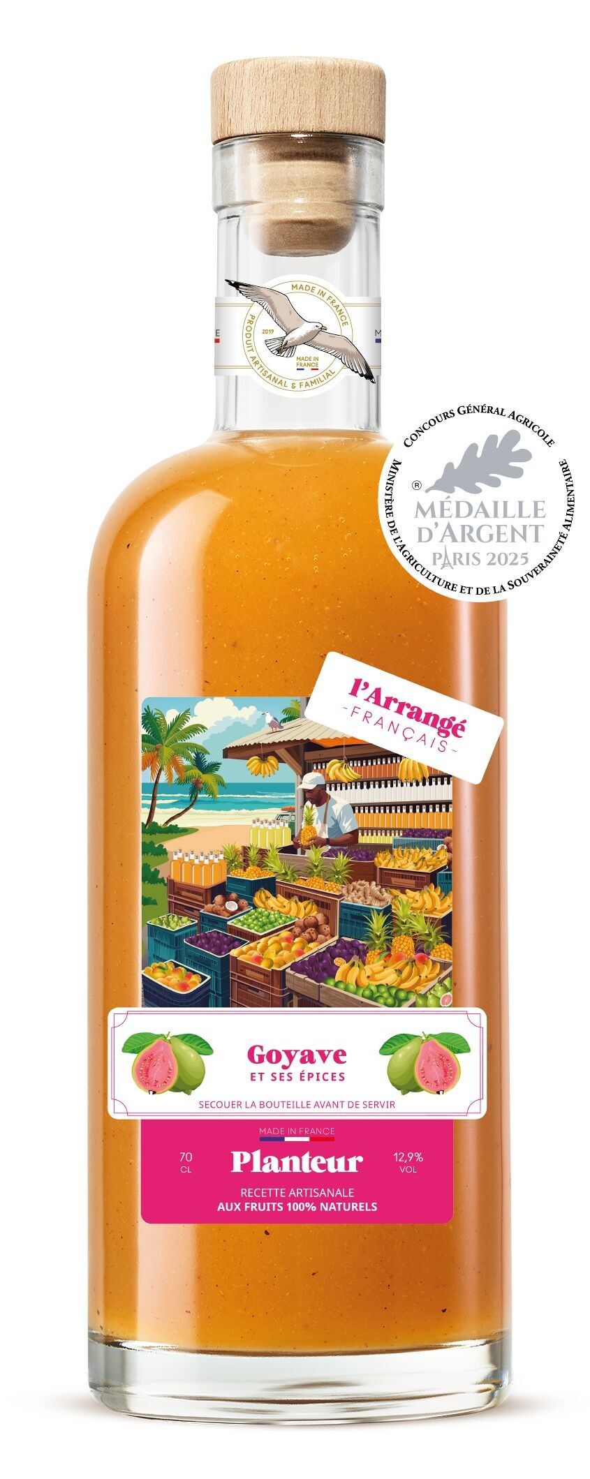 Vaso: guava, frutti esotici