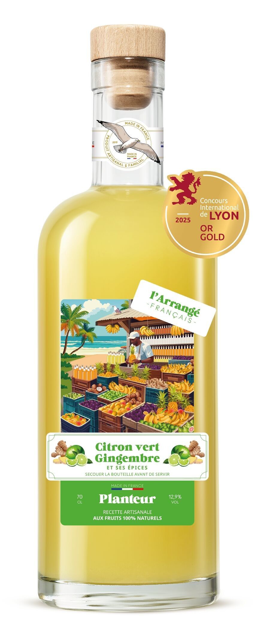 Fioriera: lime, zenzero