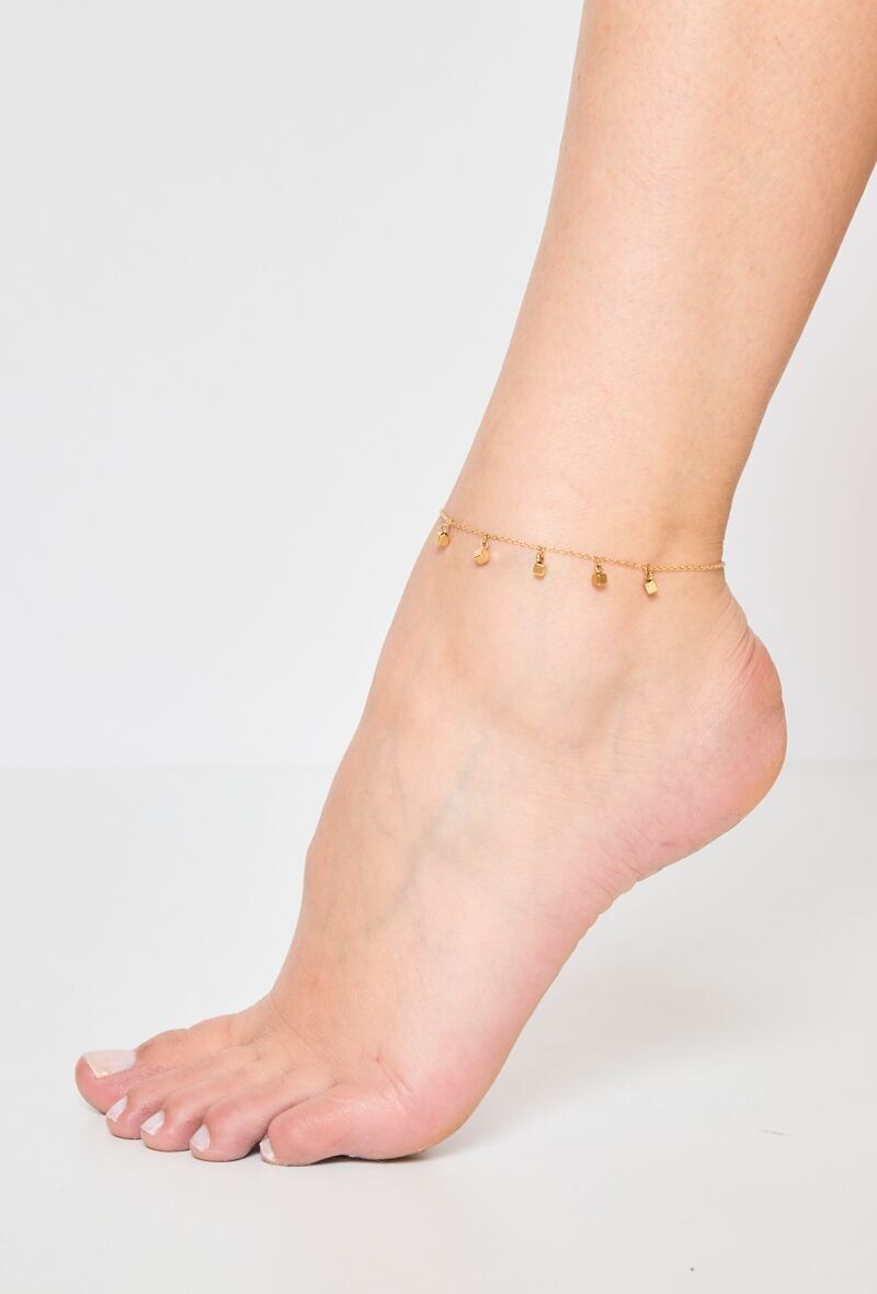 Bracciale alla caviglia in acciaio inossidabile 624RX07