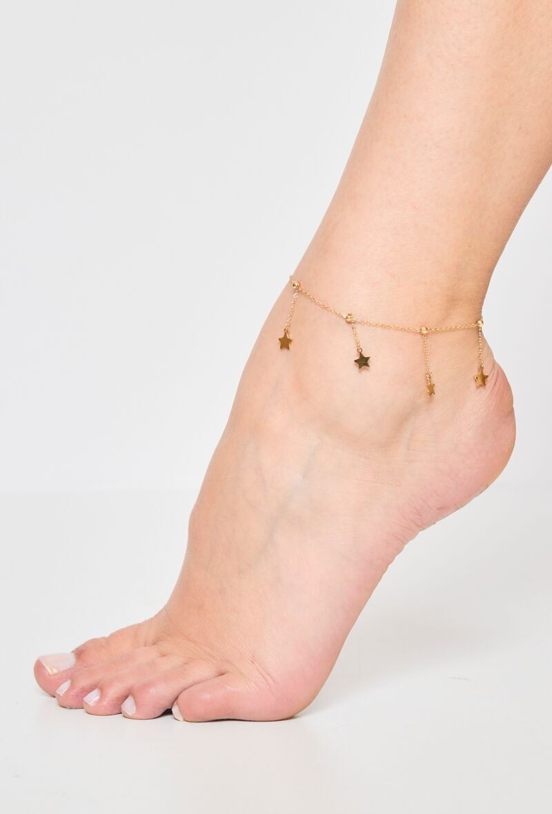 Bracciale alla caviglia in acciaio inossidabile 624RX08