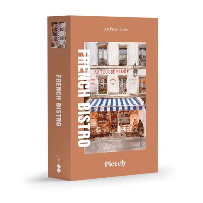 Puzzle Bistro Francés, 500 piezas