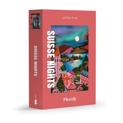 Puzzle Nuits suisses, 500 pièces