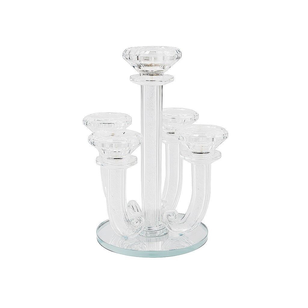 Diamond crystal candle holder 20x20x23cm