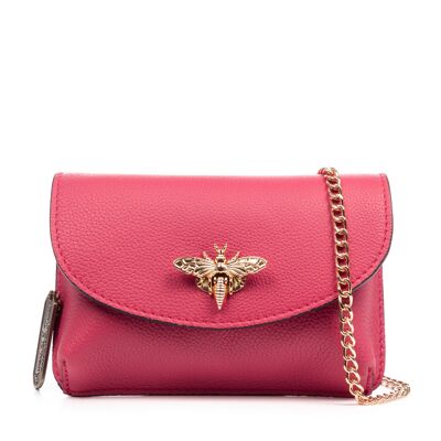 Aquilonia women's handbag. Genuine leather with Dollaro finish.